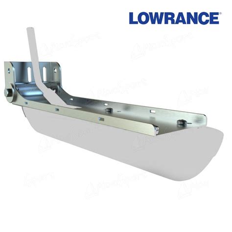 totalscan transducer metal bracket|lowrance transom mount.